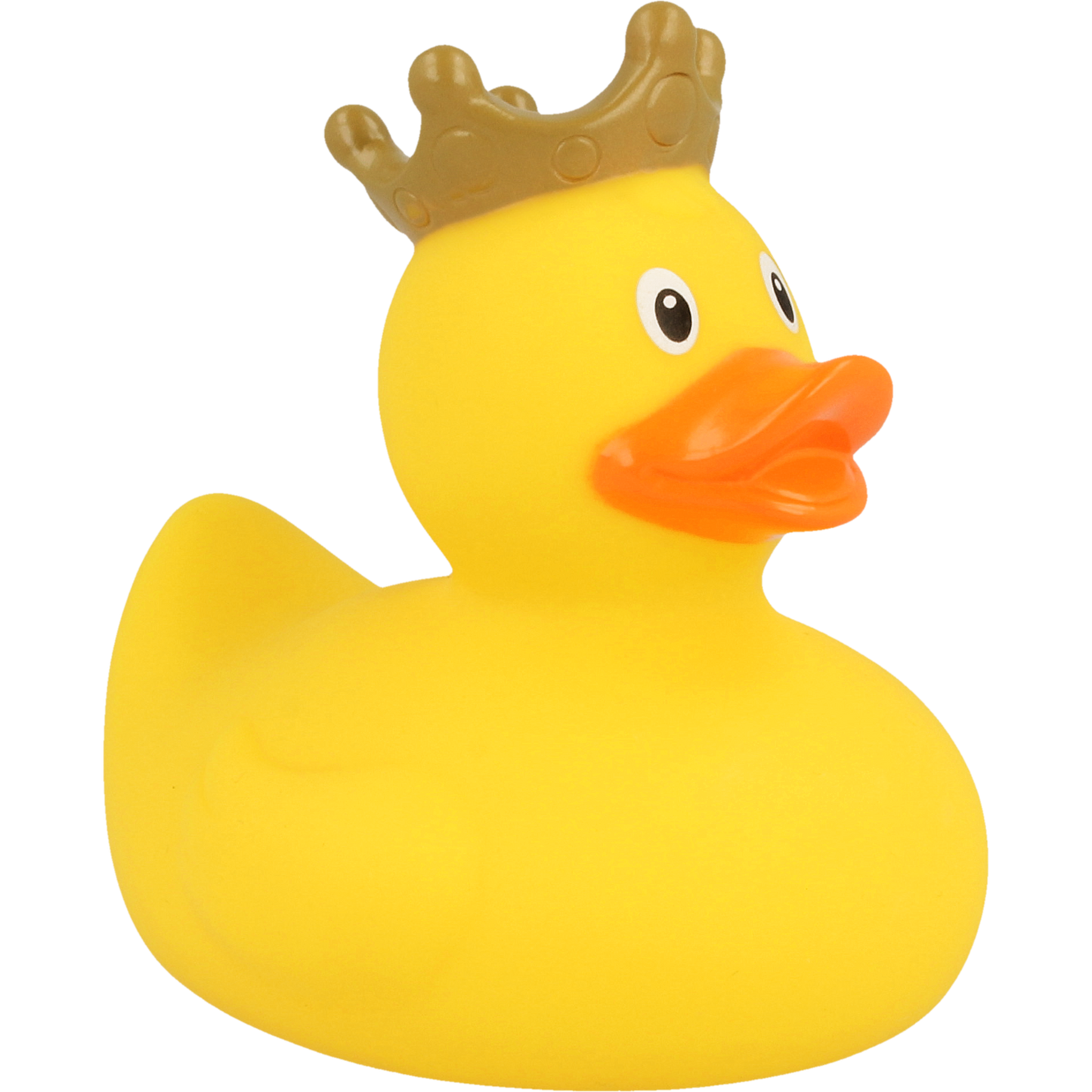 Badeend Duck with Crown Yellow