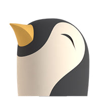 Asobu Bestie Drinkfles Pinguïn