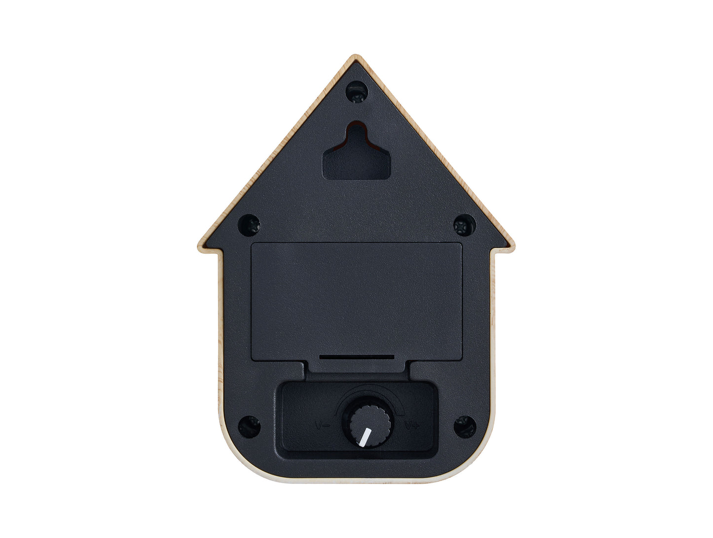 Karlsson Sound Box Modern Cuckoo – Vogelhuisje Light wood, achterkant