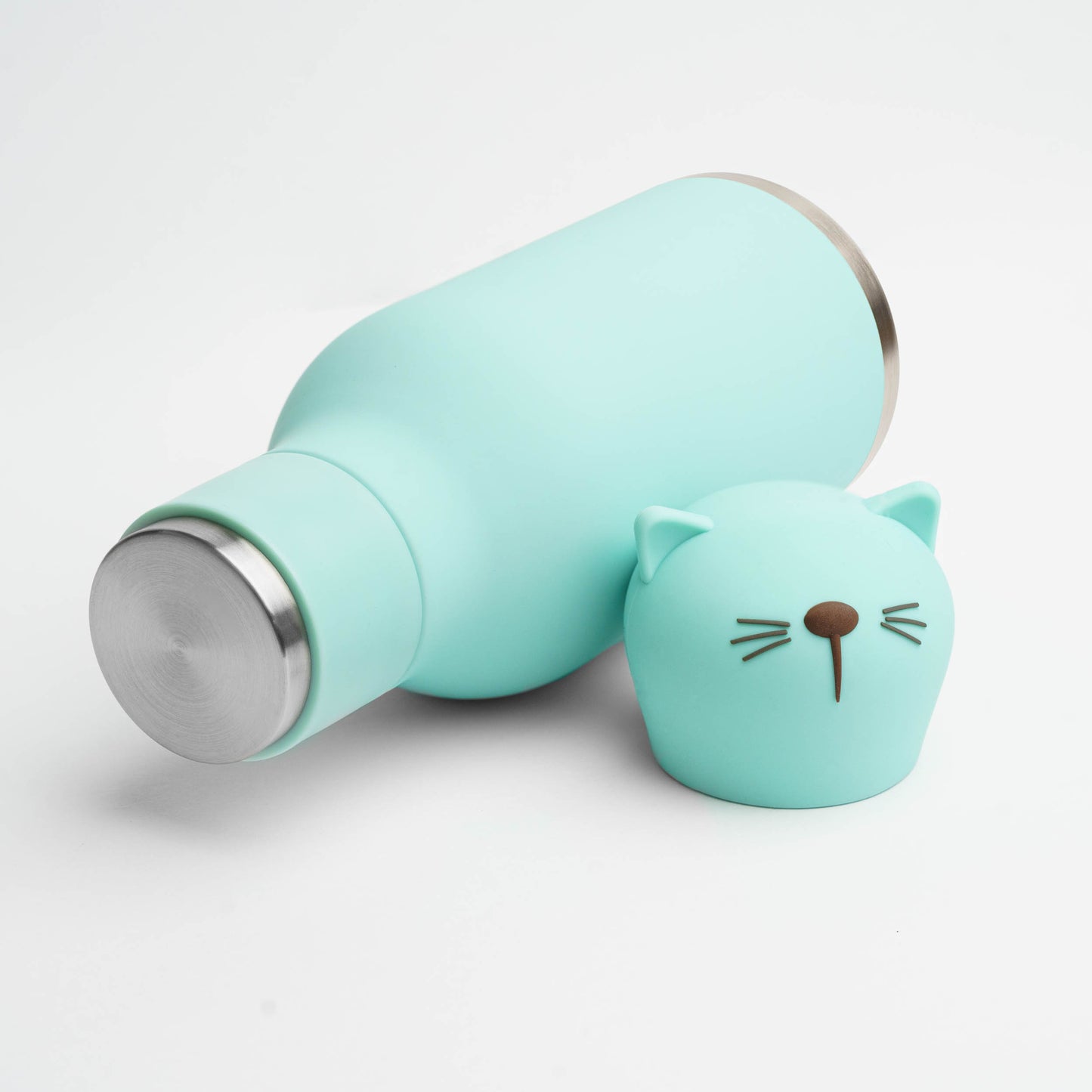 Asobu Bestie Drinkfles Teal Cat