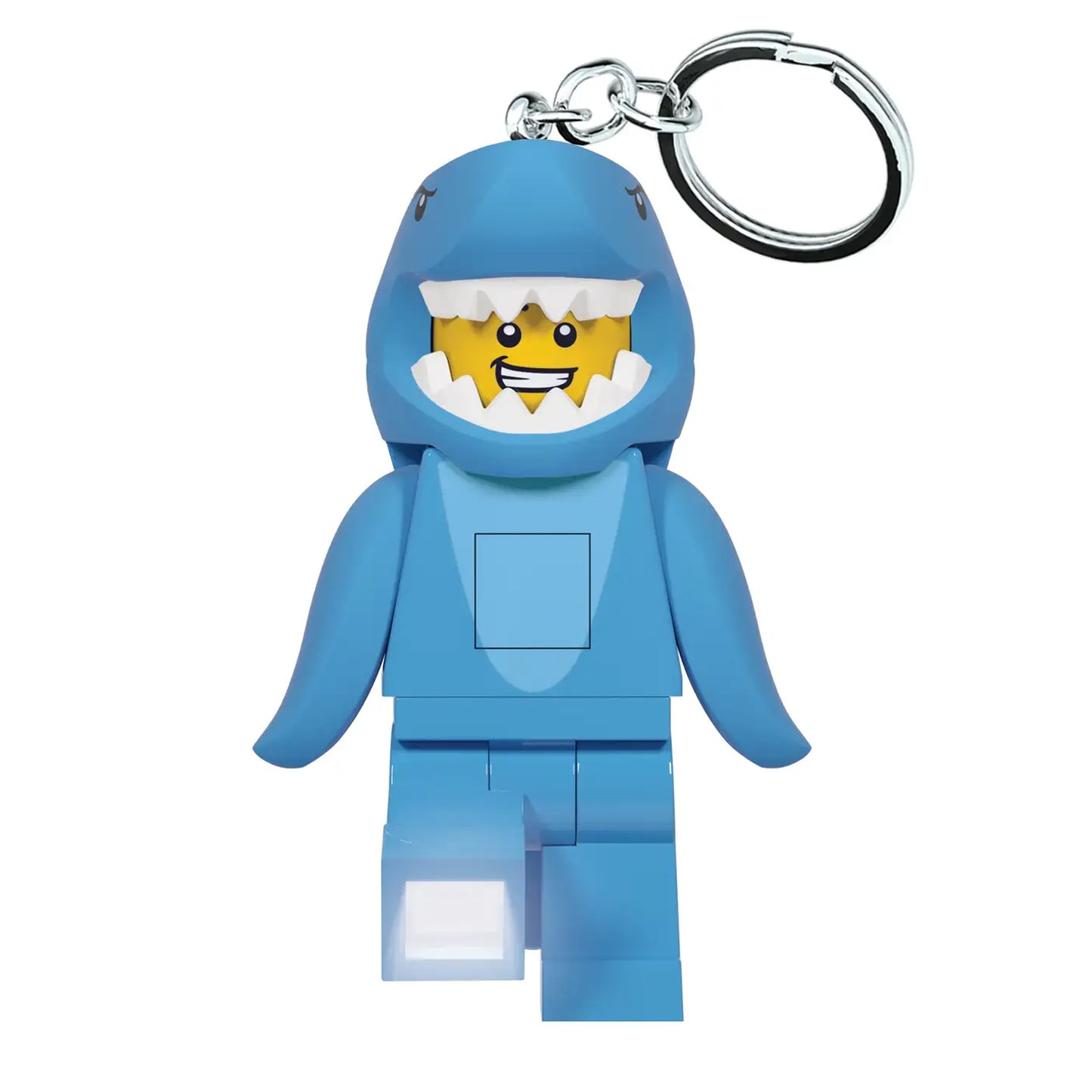 Lego sleutelhanger Key Light Man in Haaienpak