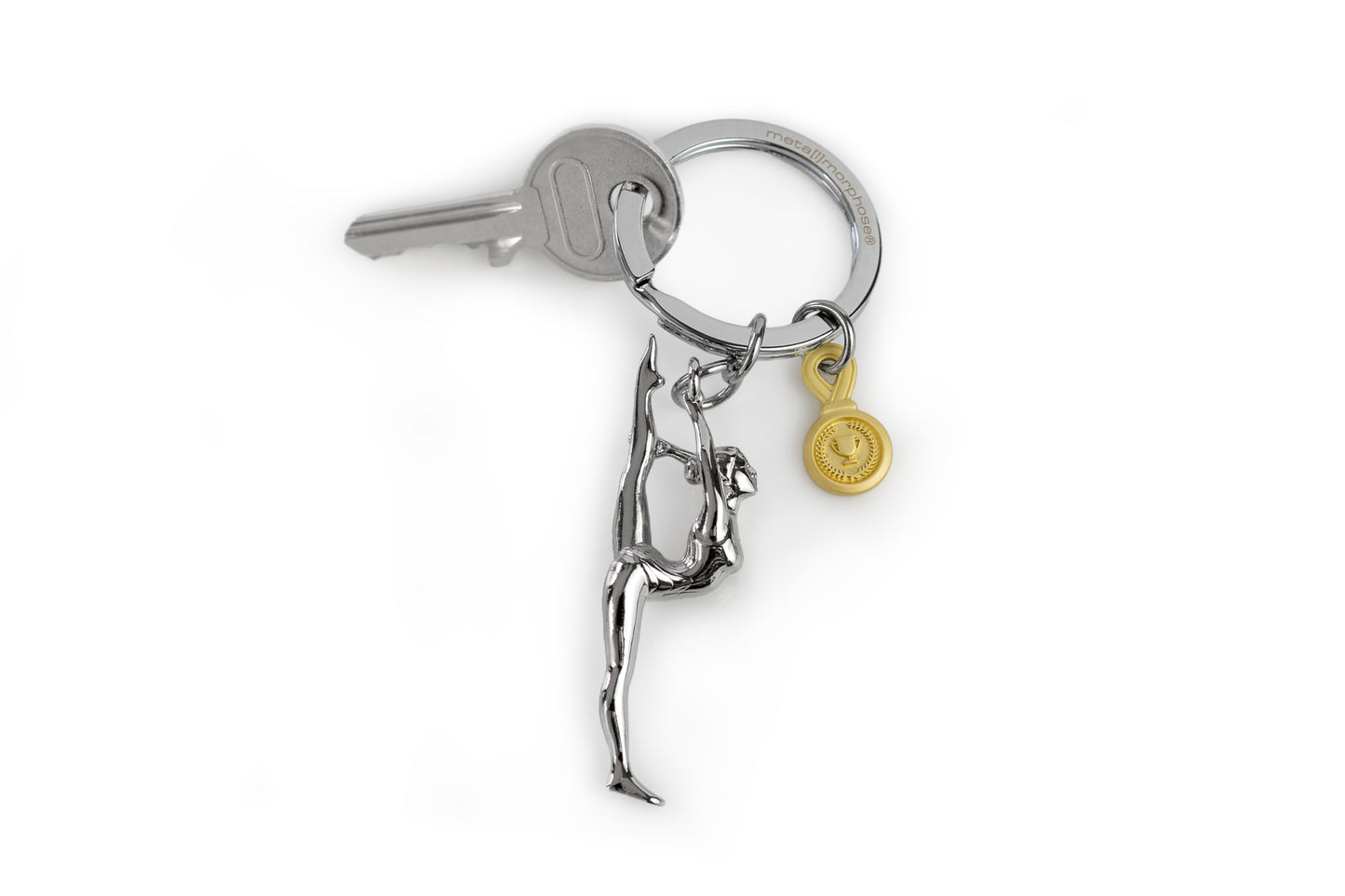 Metalmorphose sleutelhanger Gymnastics