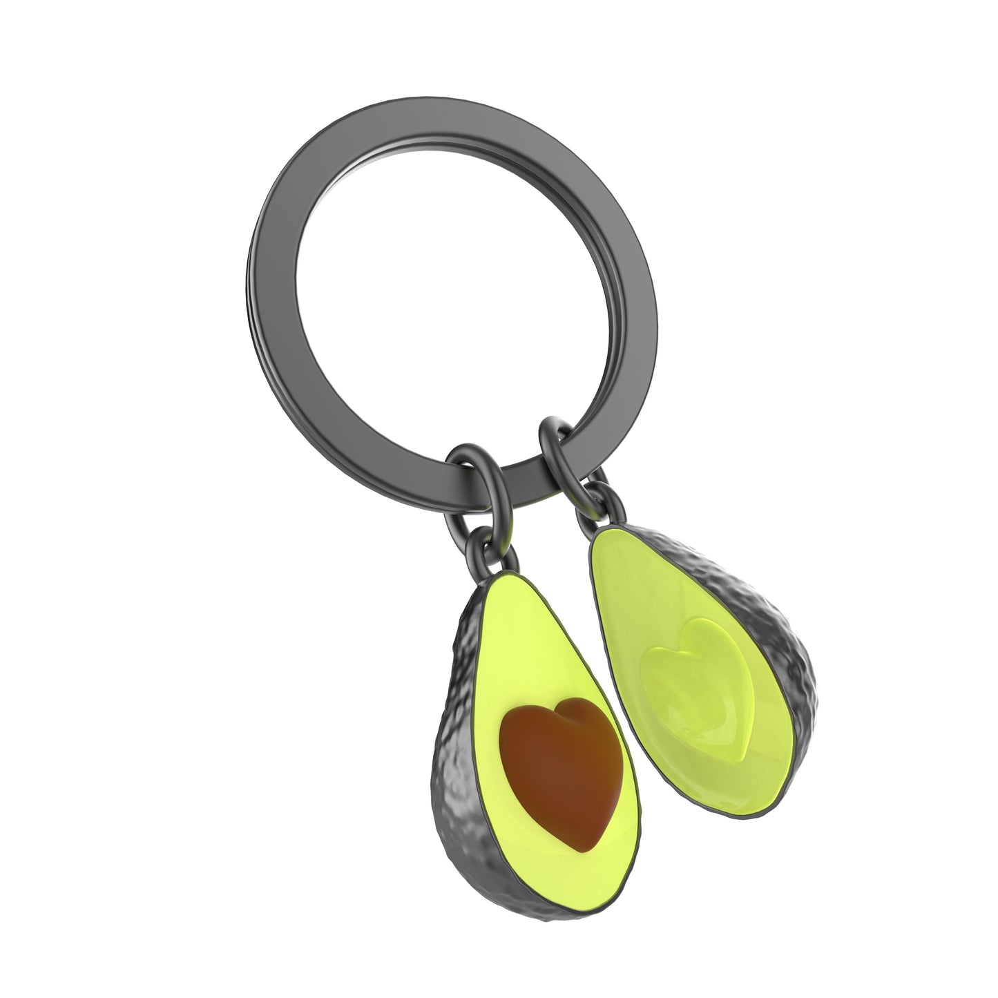 Metalmorphose sleutelhanger Avocado