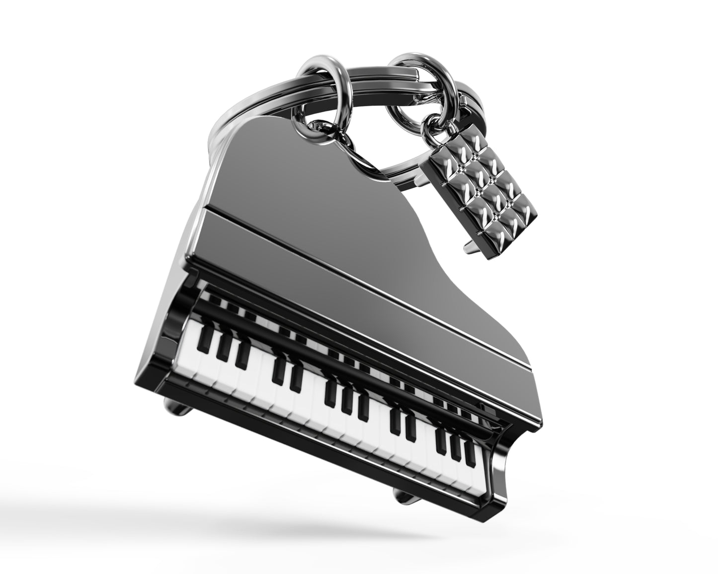 Metalmorphose sleutelhanger Piano