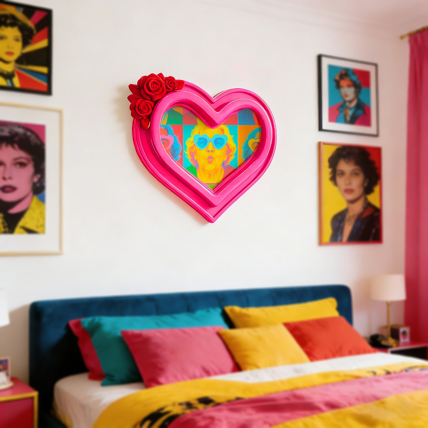 Metalmorphose® Sleutelhanger Wave Photo Frame Heart - sfeer