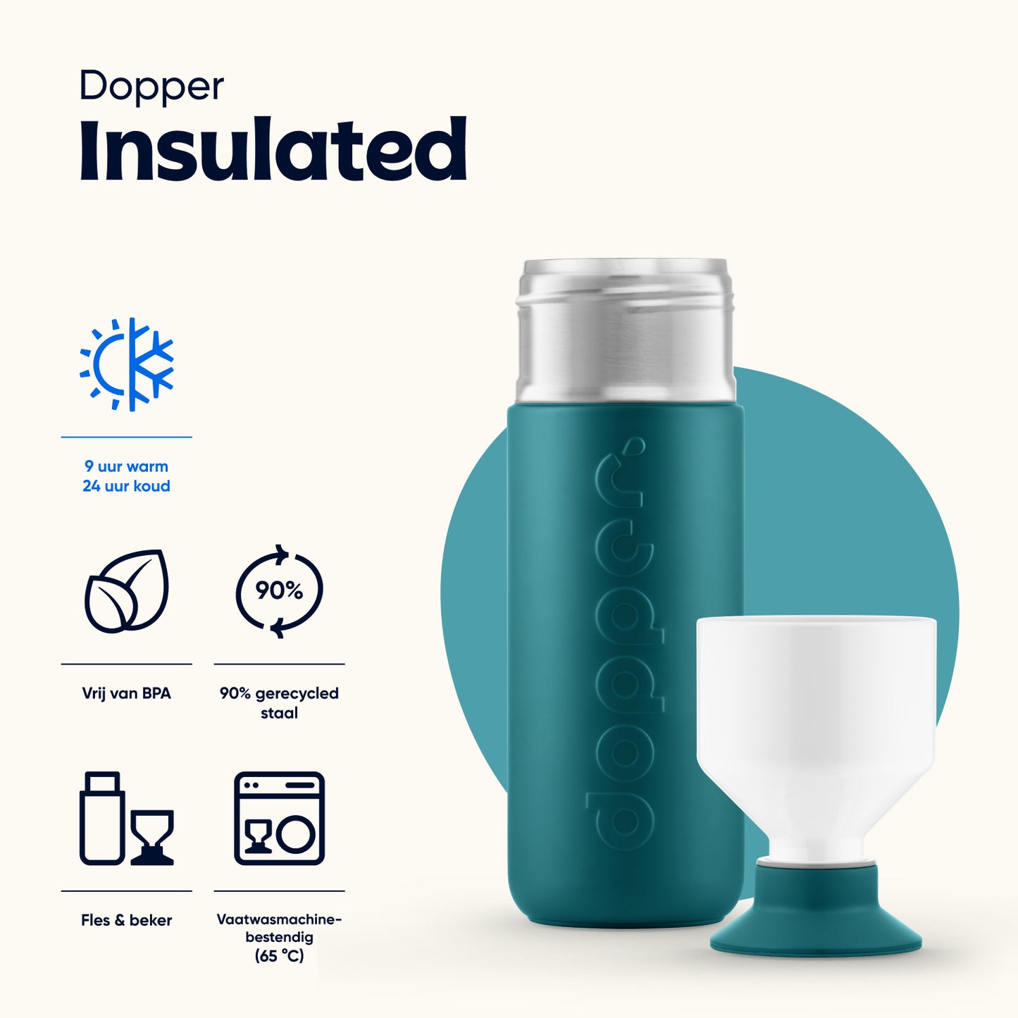 Dopper Insulated - Green Lagoon