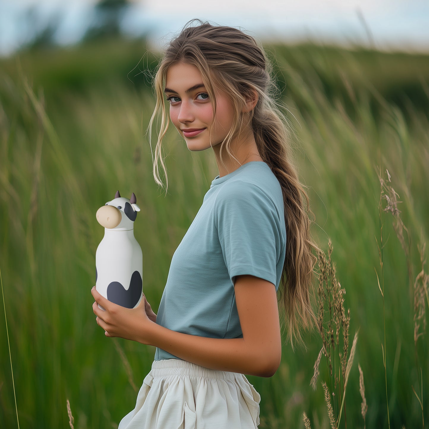 Asobu Bestie Drinkfles Cow