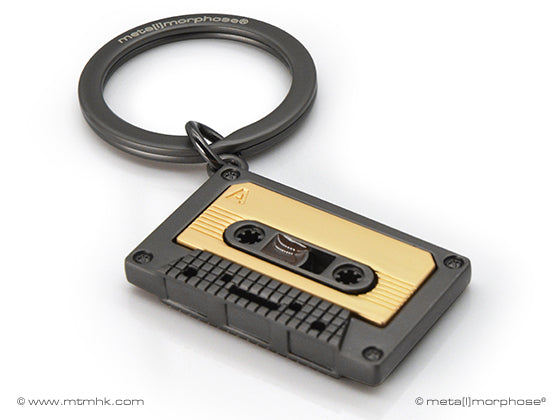 Metalmorphose sleutelhanger Casette