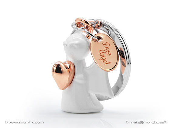 Metalmorphose sleutelhanger Love Angel