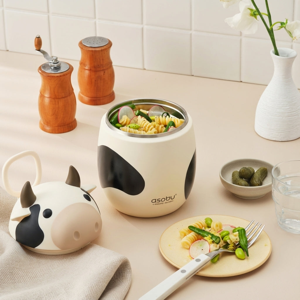 Asobu Food Containers – dubbelwandige lunchboxen voor kinderen, 12u warm en 24u koud