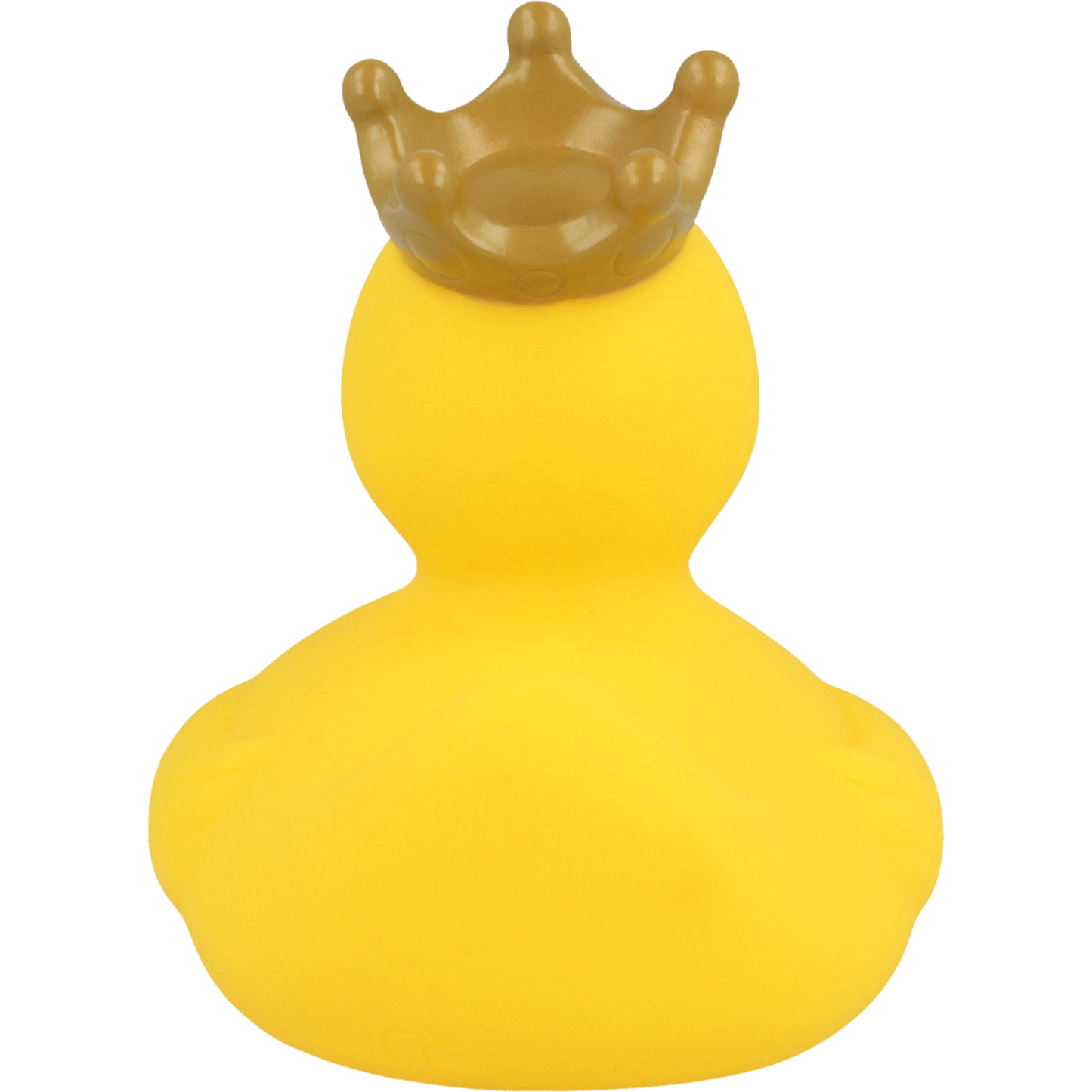 Badeend Duck with Crown Yellow