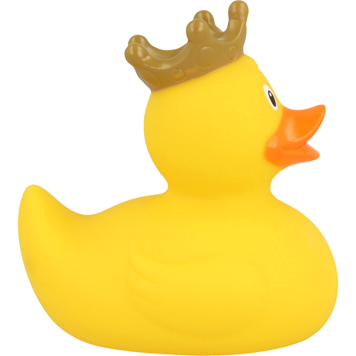 Badeend Duck with Crown Yellow