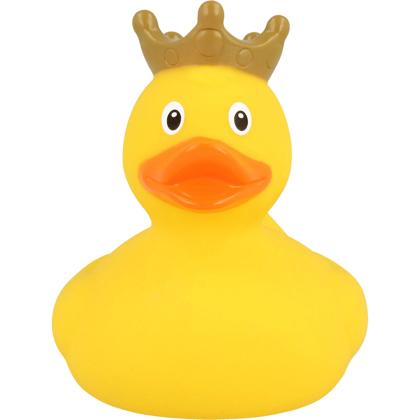 Badeend Duck with Crown Yellow