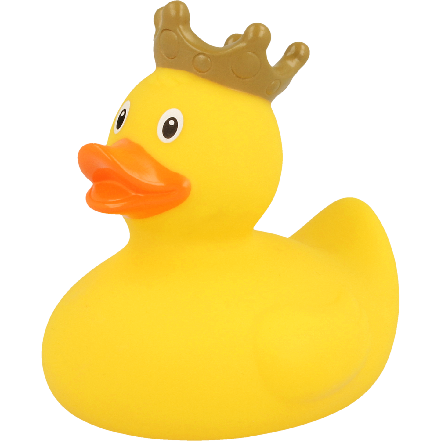 Badeend Duck with Crown Yellow