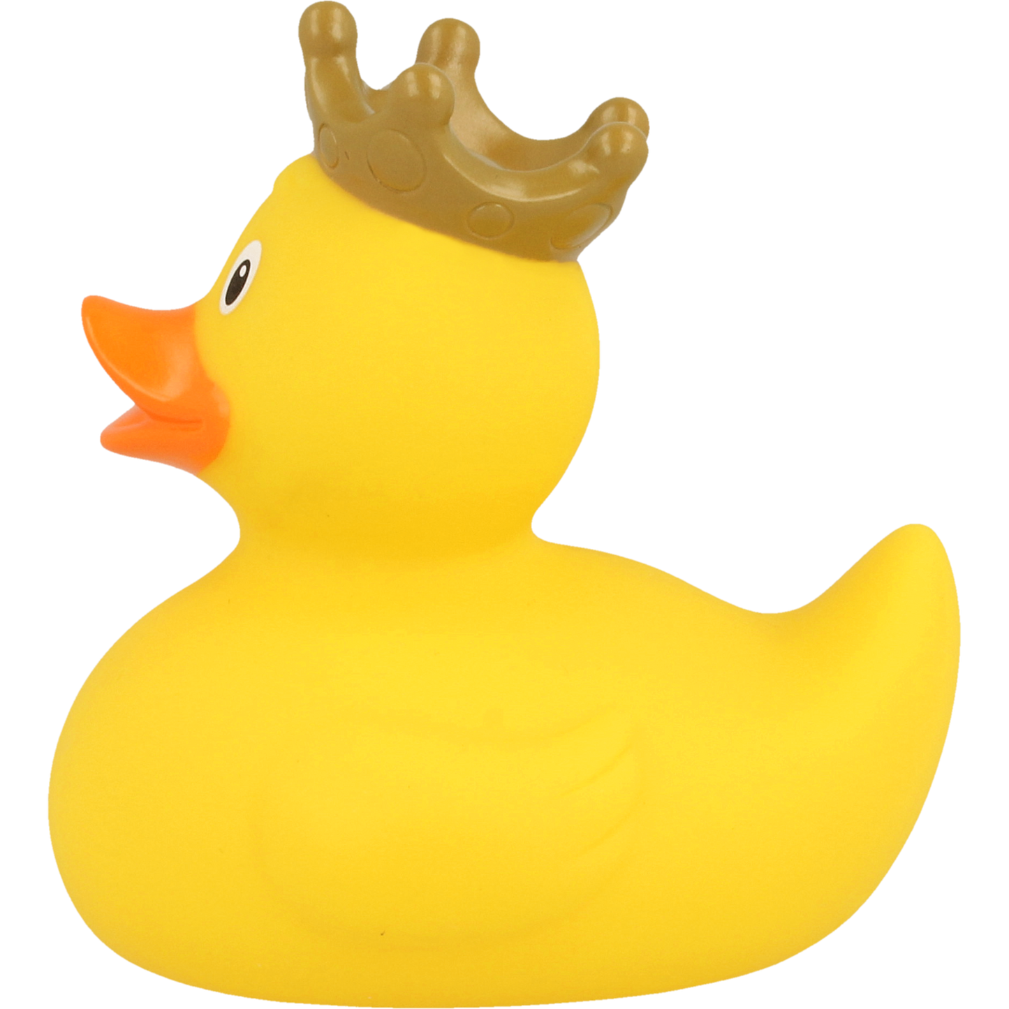 Badeend Duck with Crown Yellow
