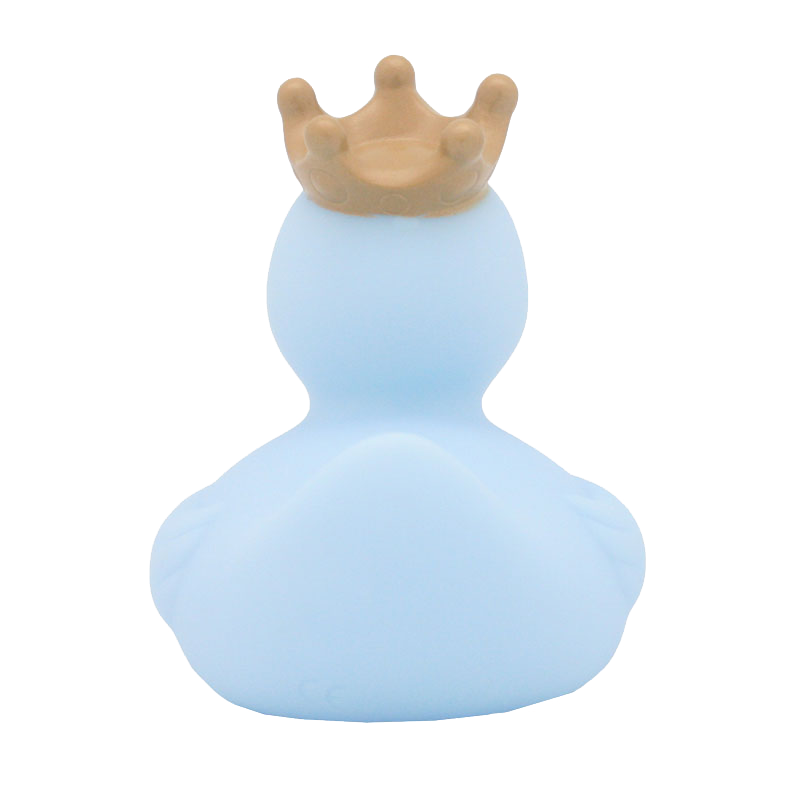 Badeend Duck with Crown Blue