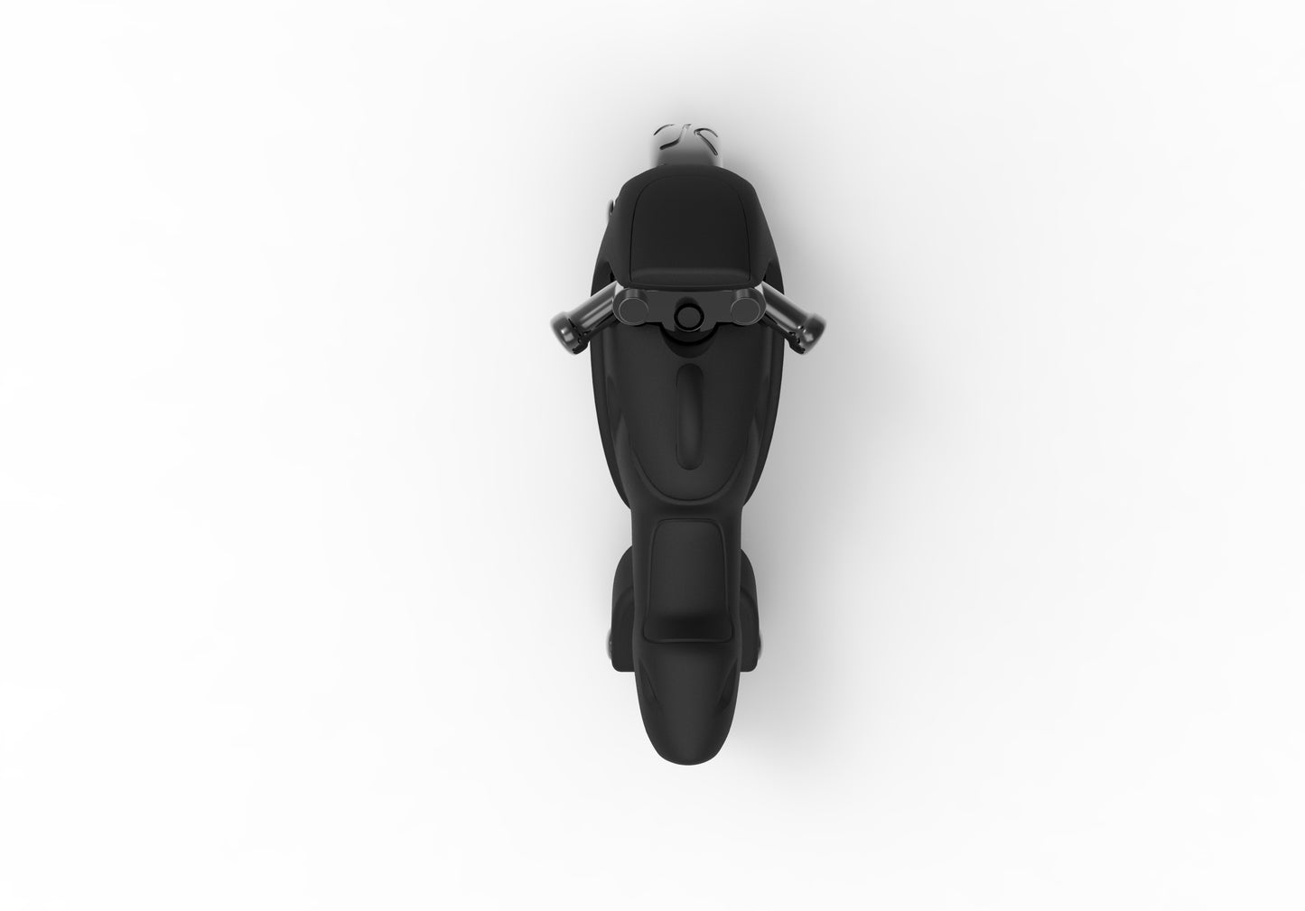 Metalmorphose Motorbike sleutelhanger - bovenaanzicht met details