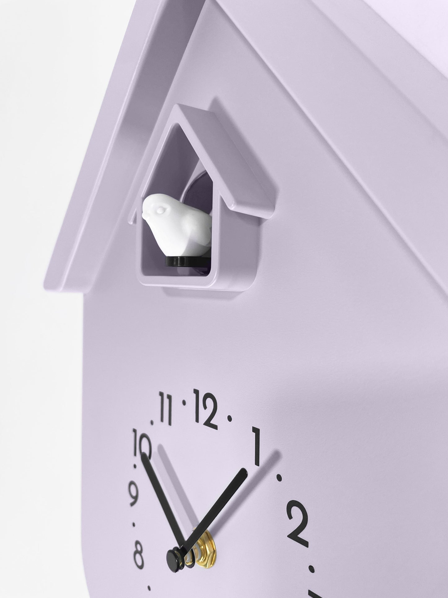 Wandklok 21,5x41,5x8,5cm - Slinger - Koekoeksklok - NeXtime 'Twitter'