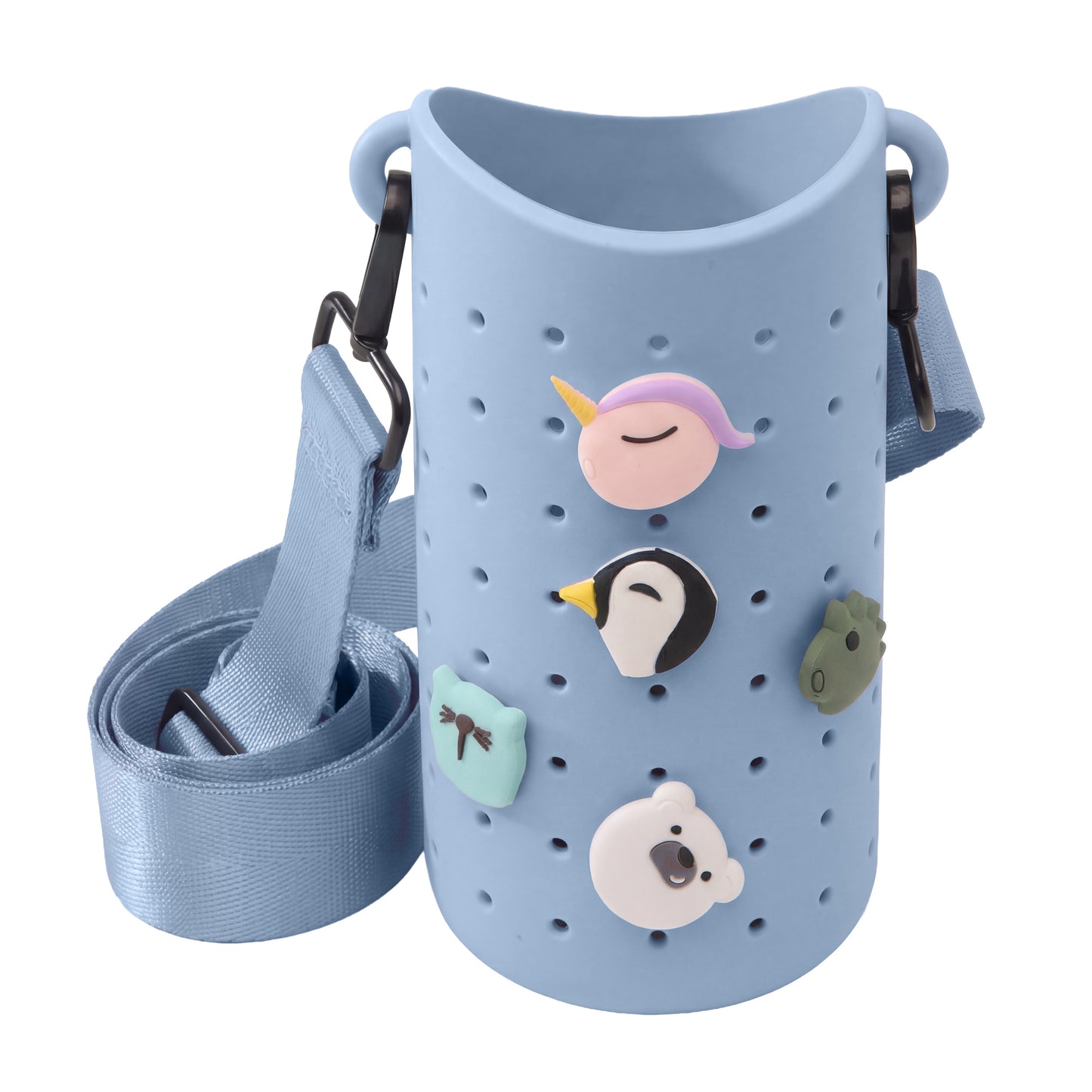 Asobu Bestie Sling Bottle Carrier Blue - handige flessendrager