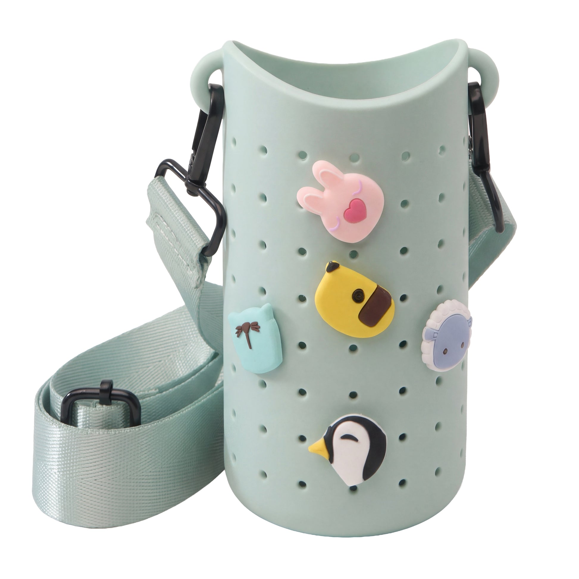 Asobu Bestie Sling Bottle Carrier Green - handige flessendrager