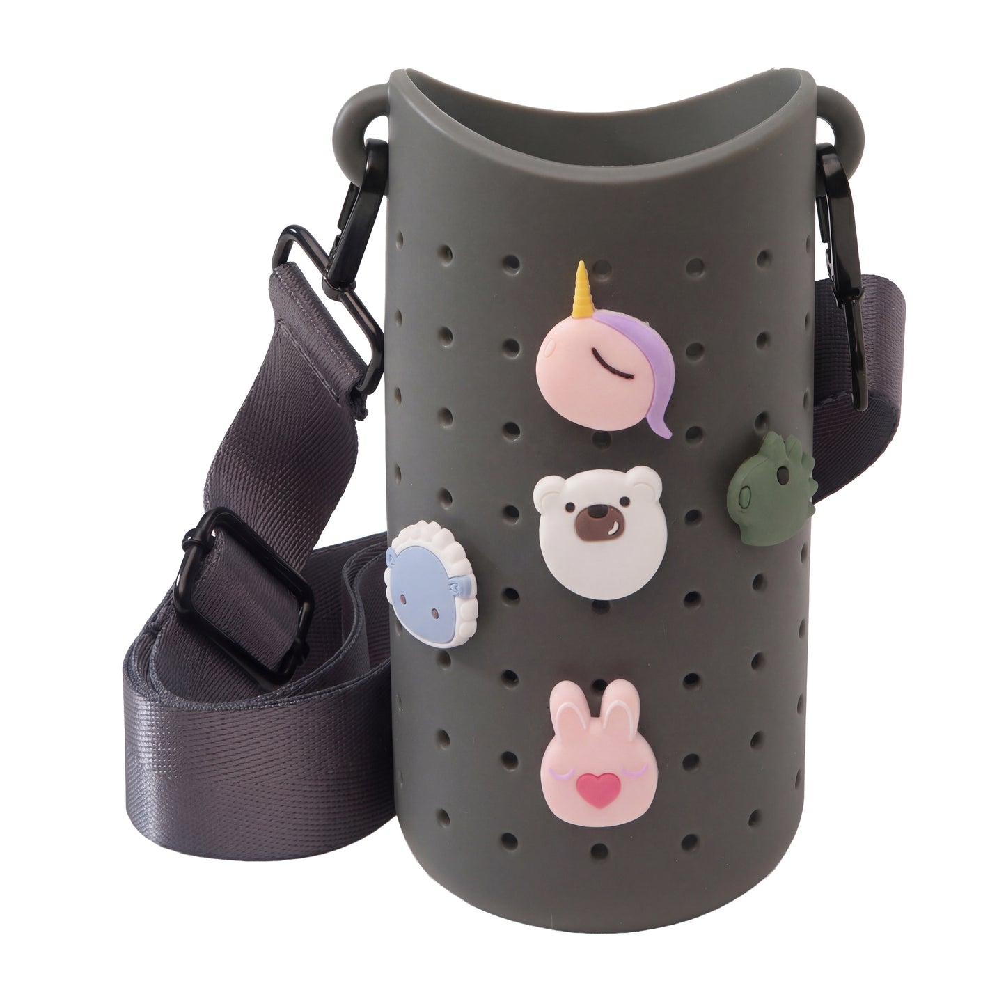 Asobu Bestie Sling Bottle Carrier Smoke - handige flessendrager