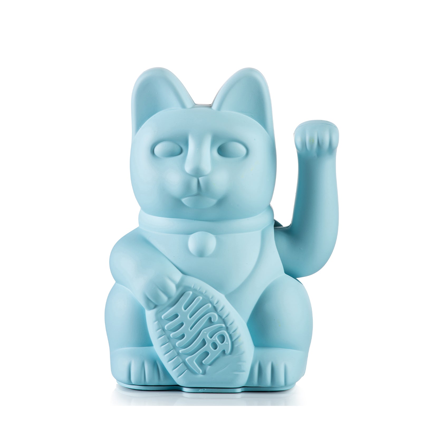 MYNEKO Lucky Cat Classic Blue – klassieke waving cat, ca. 15 cm, woondecoratie of cadeau