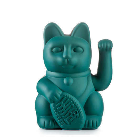 Donkey - MYNEKO Lucky Cat in classic green, cadeau, gift, gelukskat