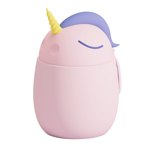 Asobu Food Container Unicorn – dubbelwandige lunchbox voor kinderen, 12u warm en 24u koud