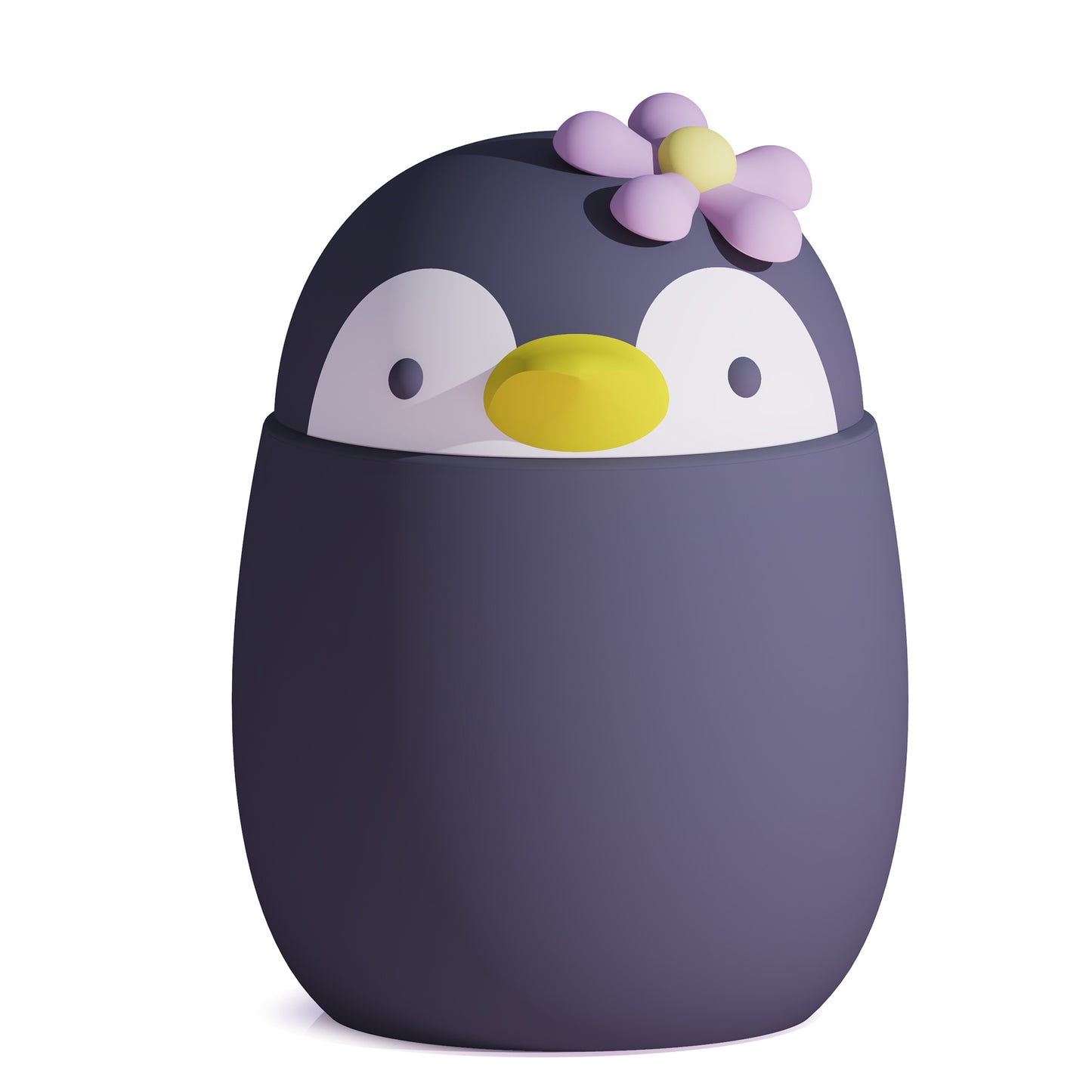 Asobu Food Container Penguin – dubbelwandige lunchbox voor kinderen, 12u warm en 24u koud