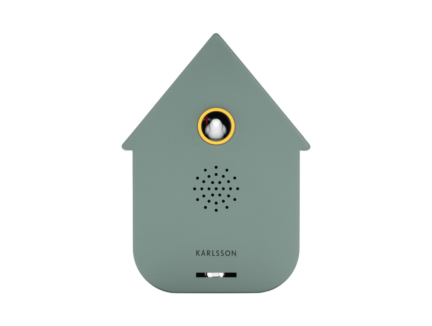 Karlsson Sound Box Modern Cuckoo – Vogelhuisje Jungle green, voorkant