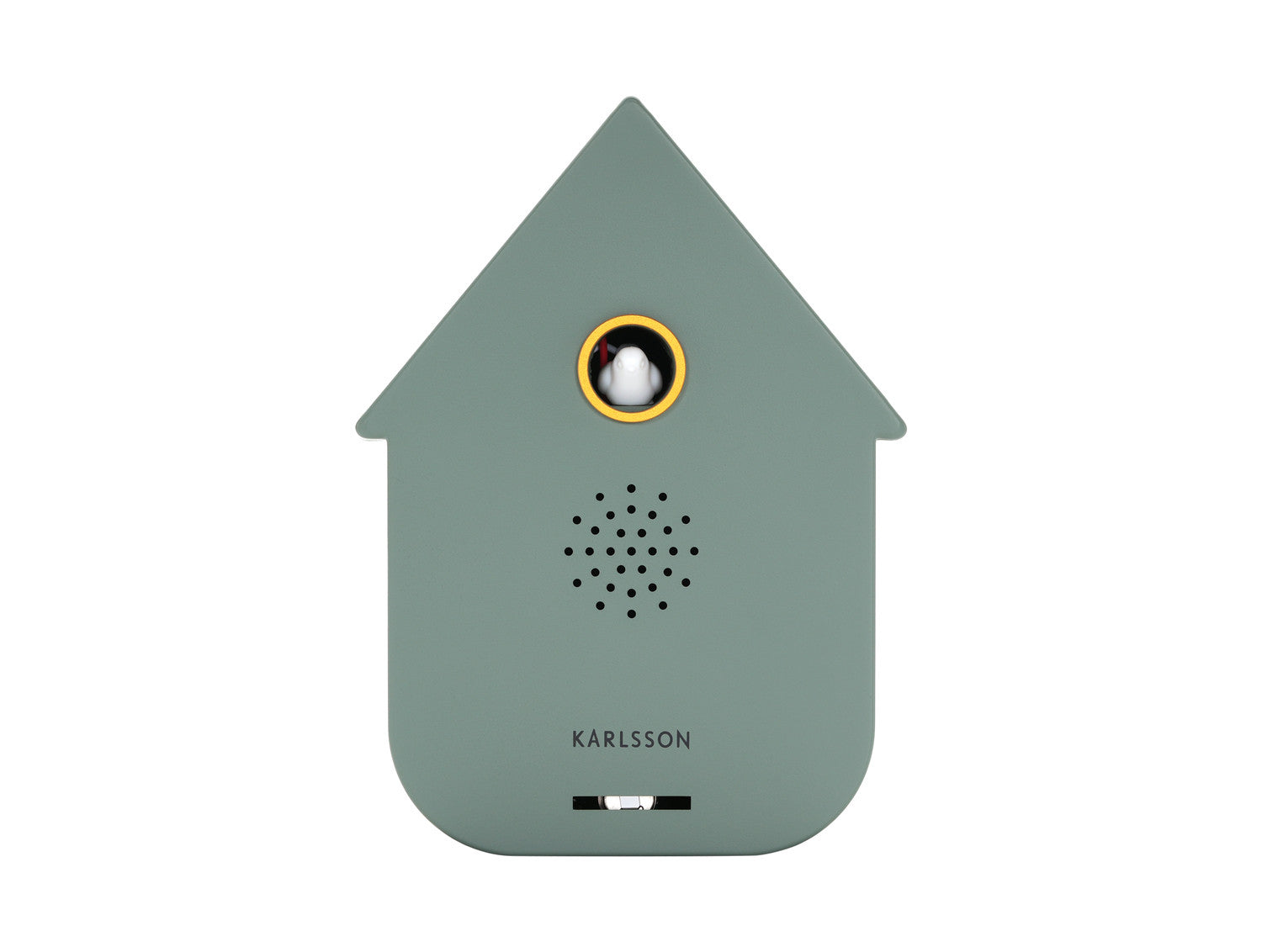 Karlsson Sound Box Modern Cuckoo – Vogelhuisje Jungle green, voorkant