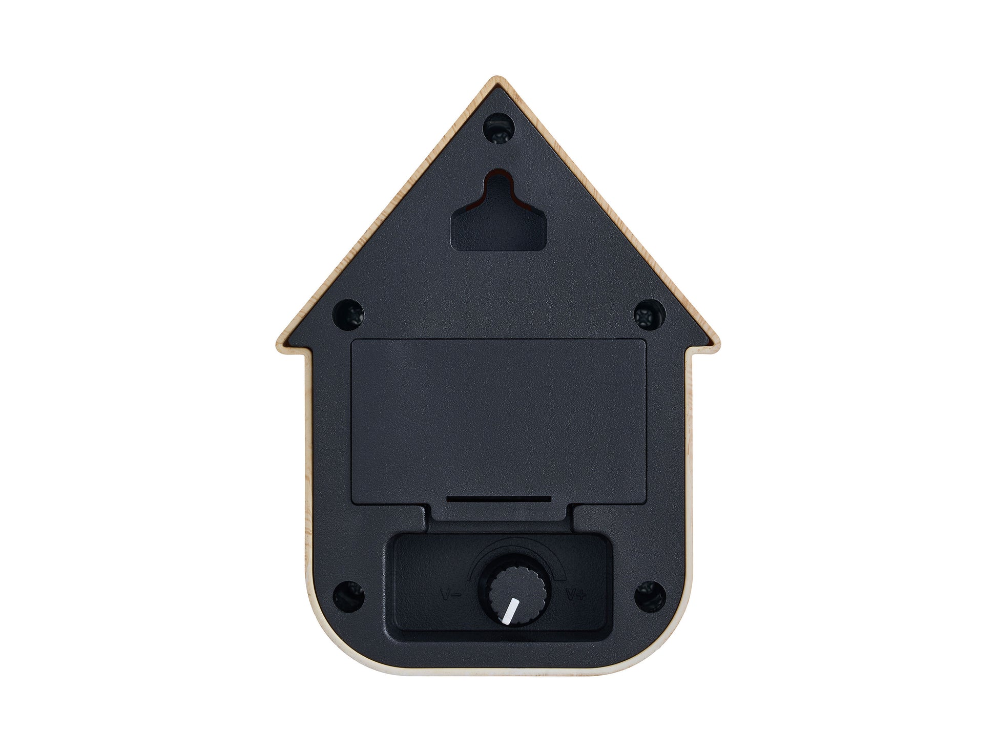 Karlsson Sound Box Modern Cuckoo – Vogelhuisje Light wood, achterkant