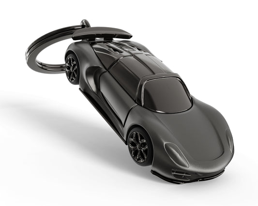 Metalmorphose sleutelhanger Black Super Car