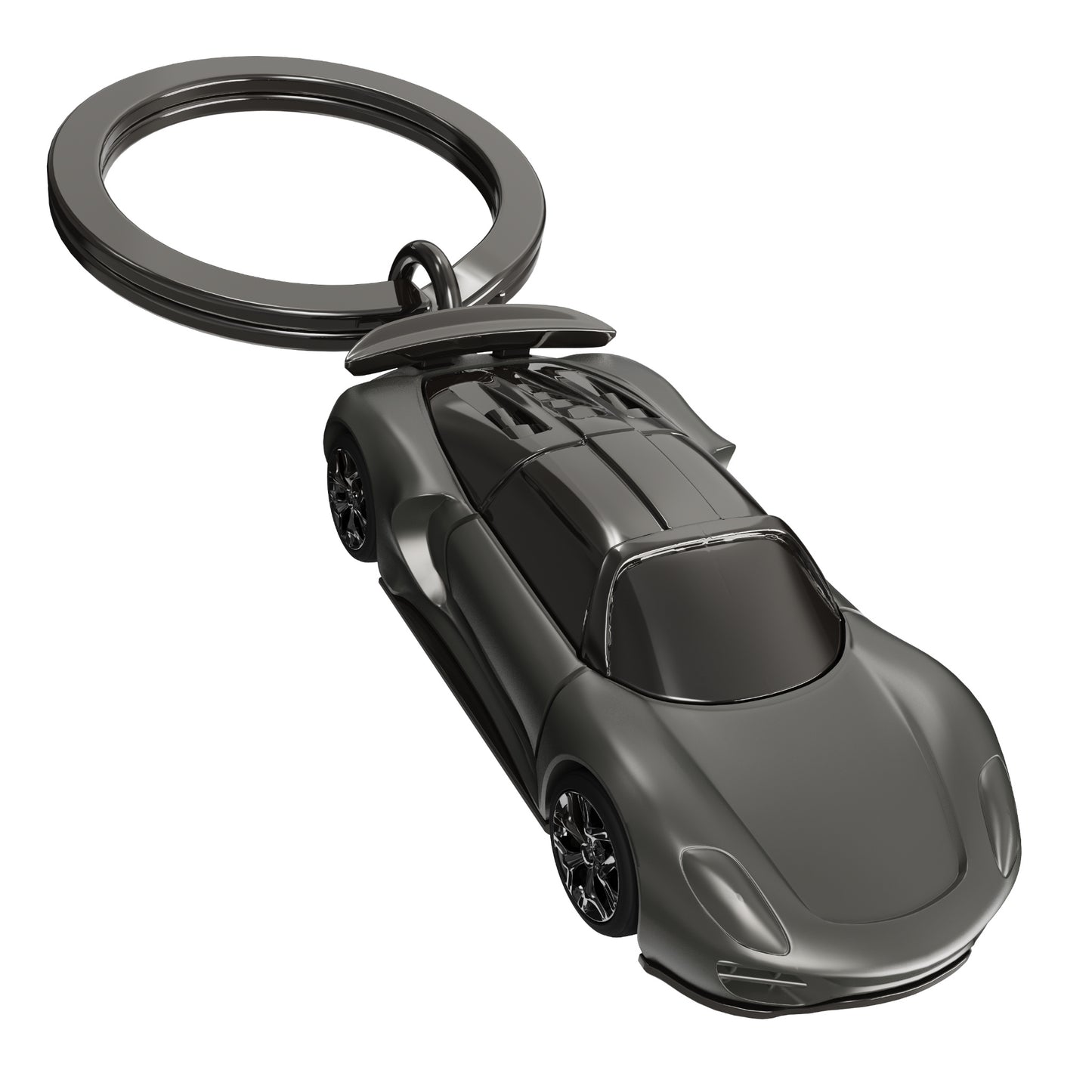 Metalmorphose sleutelhanger Black Super Car
