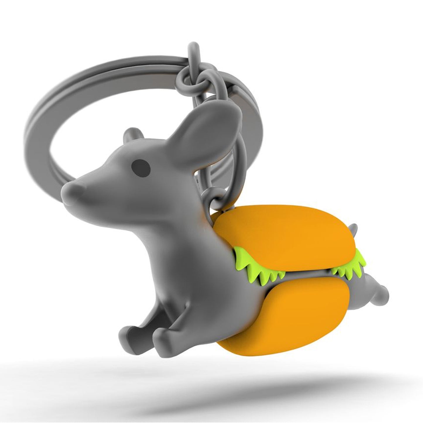 Metalmorphose sleutelhanger Dachshund