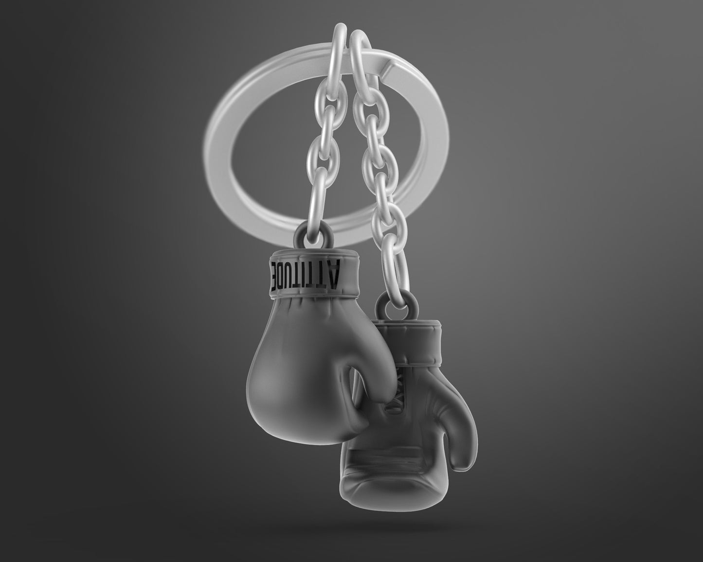 Metalmorphose sleutelhanger Boxing