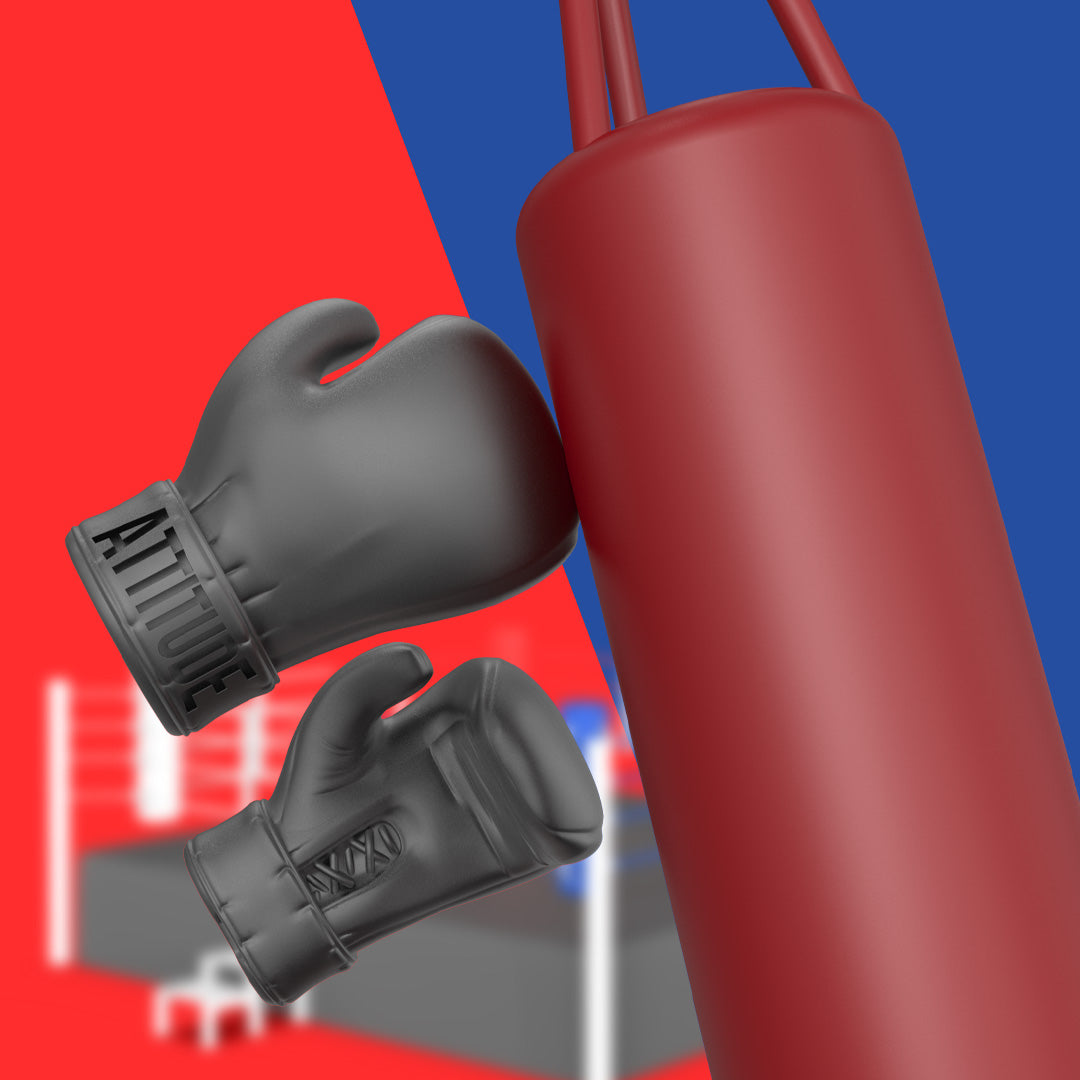 Metalmorphose sleutelhanger Boxing