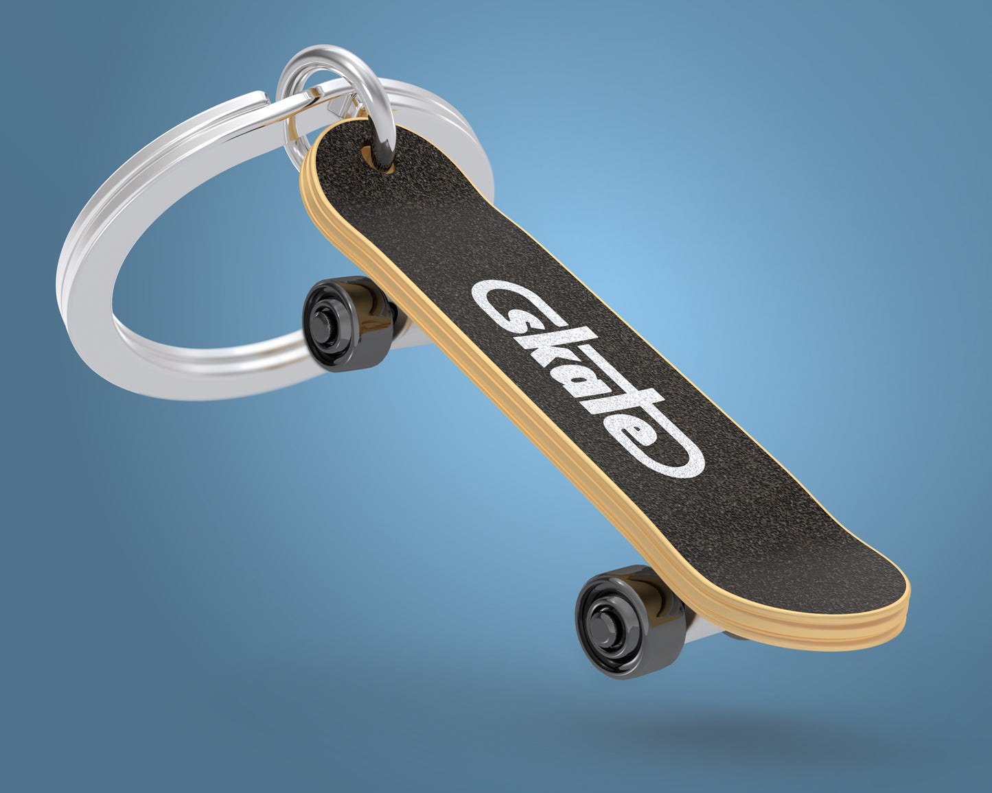 Metalmorphose sleutelhanger Skateboard
