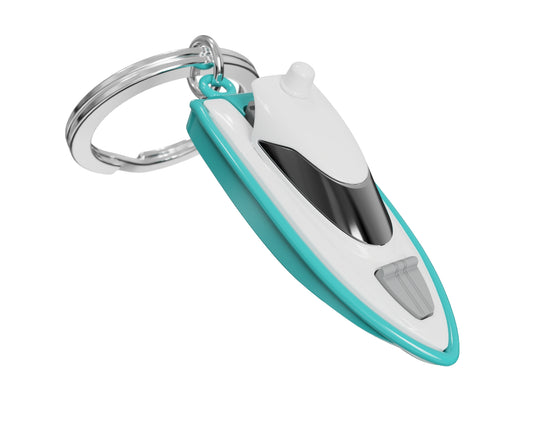 Metalmorphose sleutelhanger Speed Boat