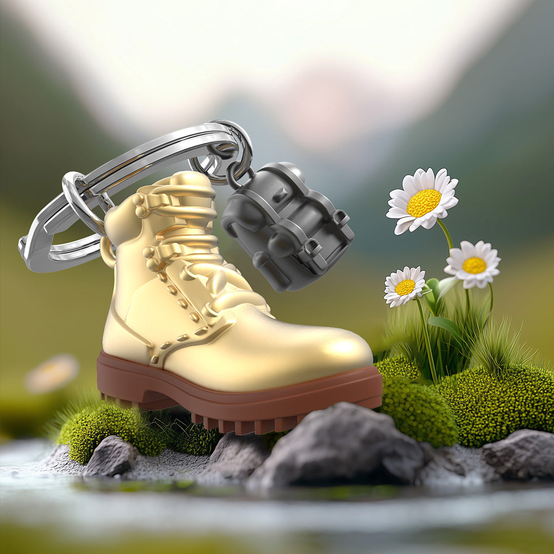 Metalmorphose sleutelhanger Hiking Boots