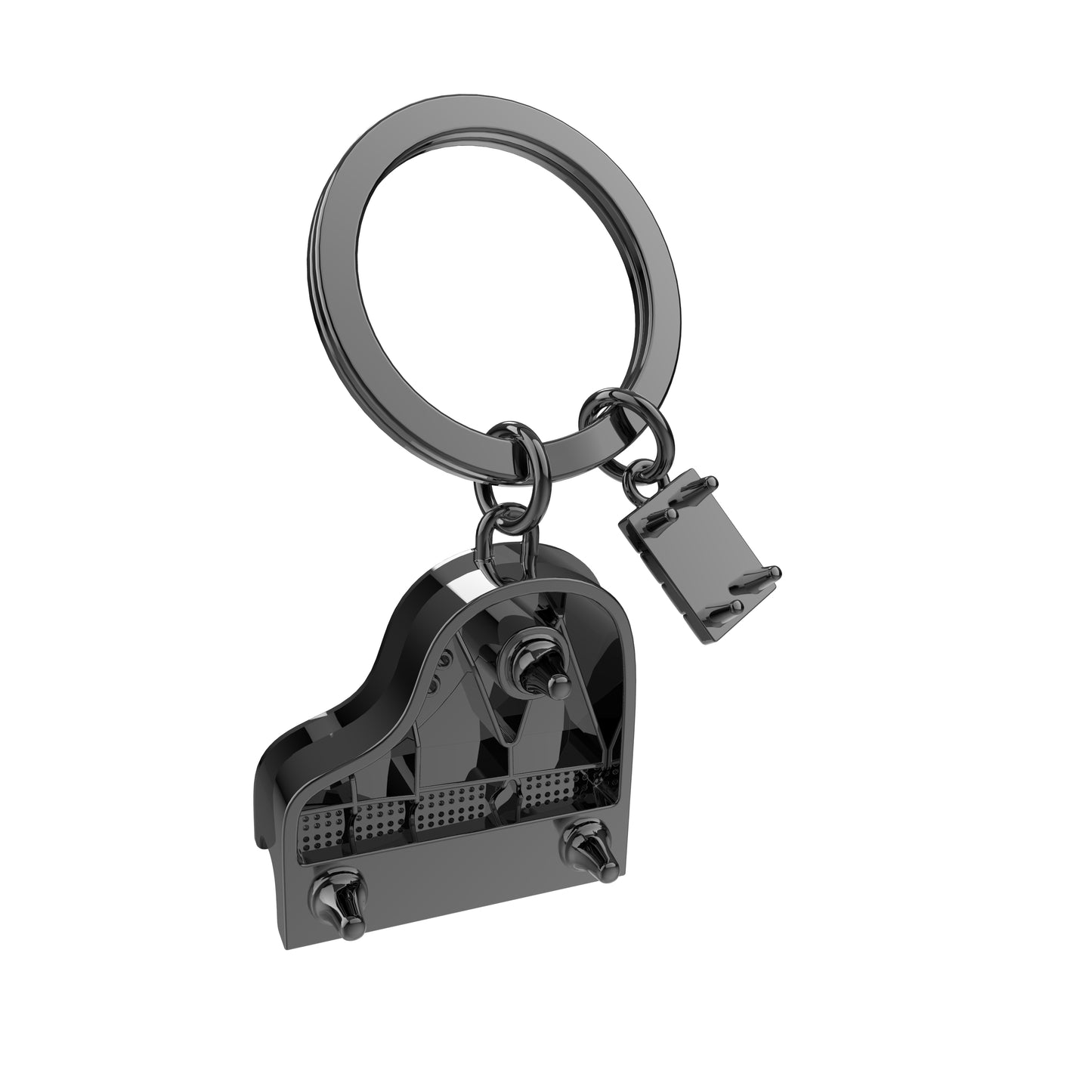 Metalmorphose sleutelhanger Piano