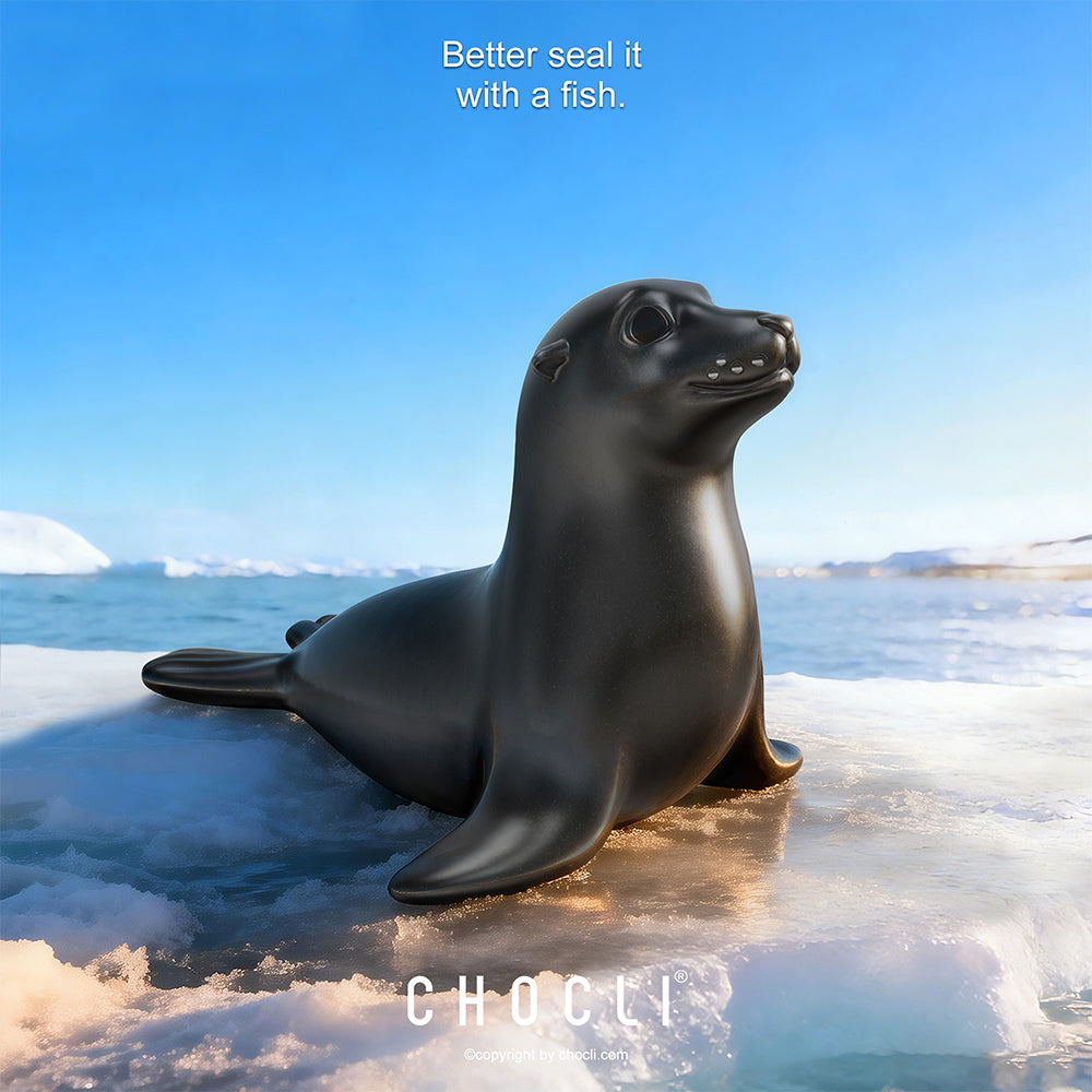 Metalmorphose Seal sleutelhanger – sfeerbeeld, Animal Wildlife Collection