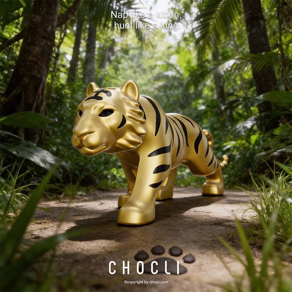 Metalmorphose/Chocli Tiger sleutelhanger sfeerbeeld