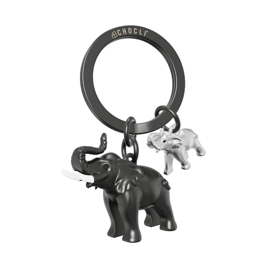 Metalmorphose Elephant sleutelhanger – vooraanzicht, Animal Wildlife Collection
