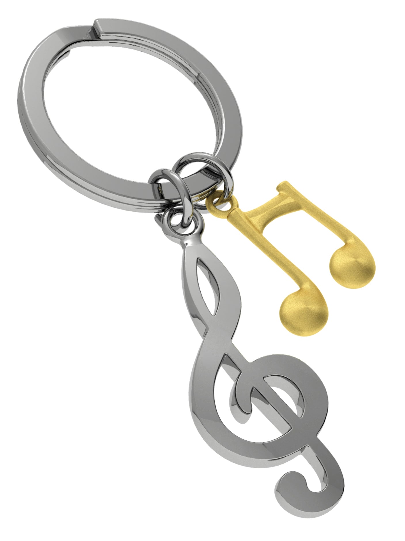 Metalmorphose Soul Key sleutelhanger - zijaanzicht met realistische details