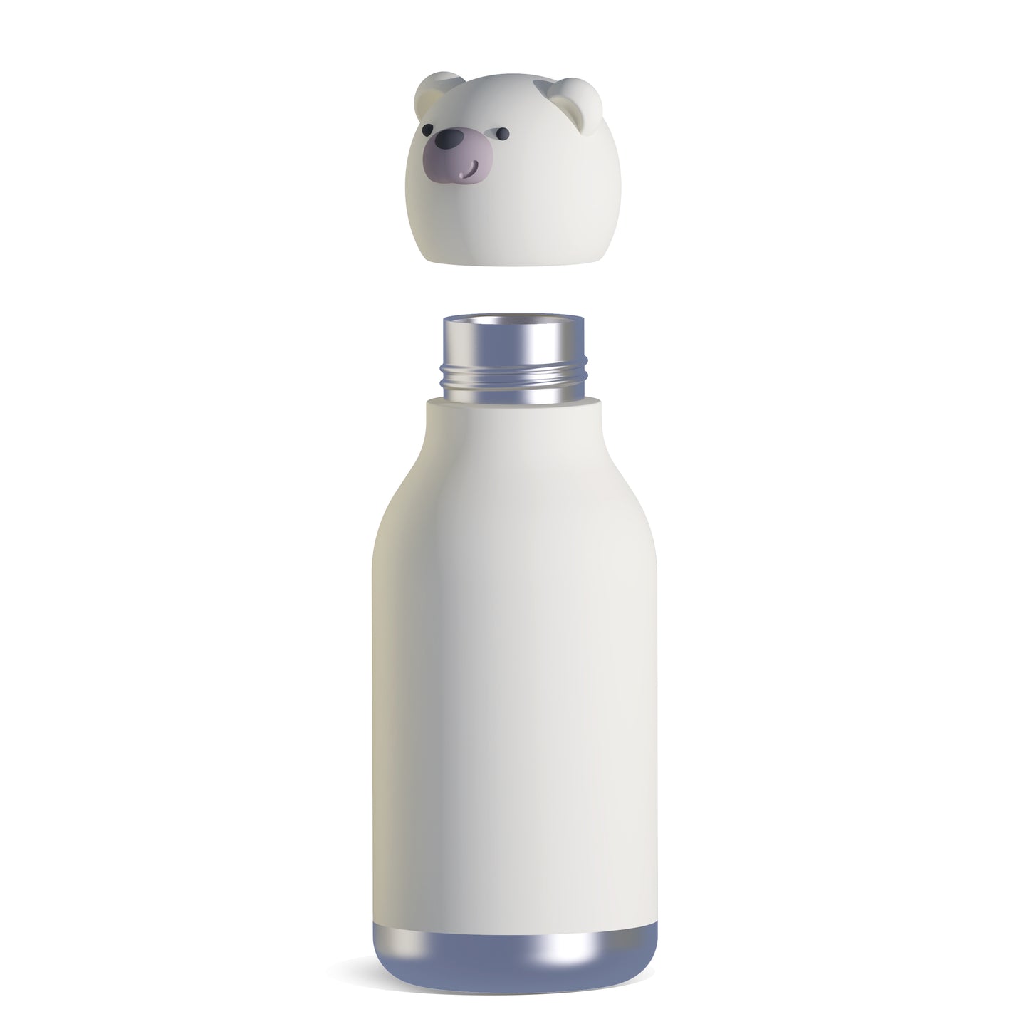 Asobu Bestie Drinkfles White Bear