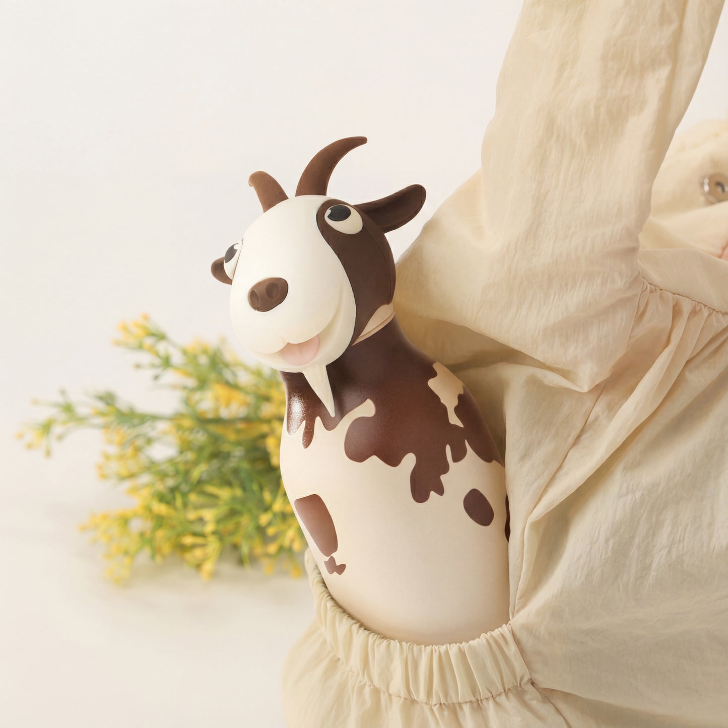 Asobu Bestie Drinkfles Goat – roestvrijstalen kinderfles geit lifestyle