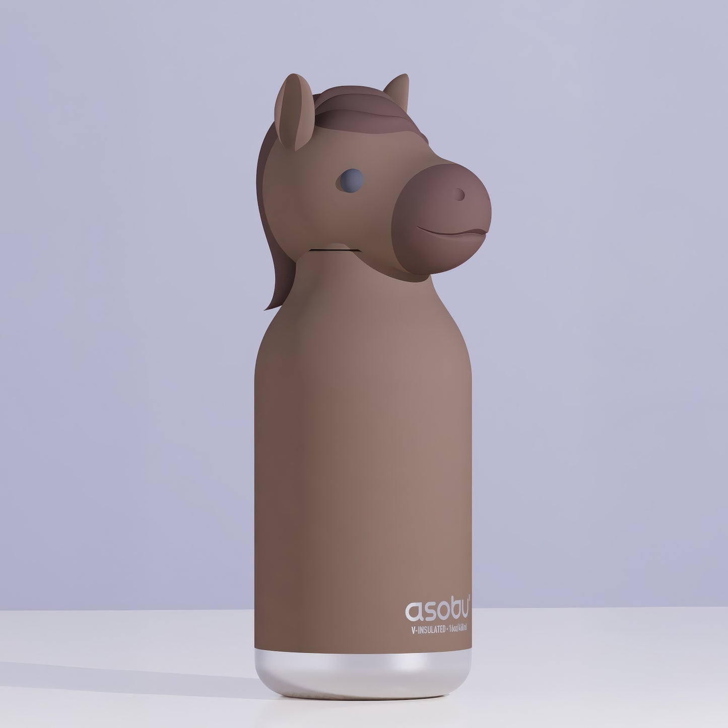 Asobu Bestie Drinkfles Horse – lekvrije drinkfles paard standaard