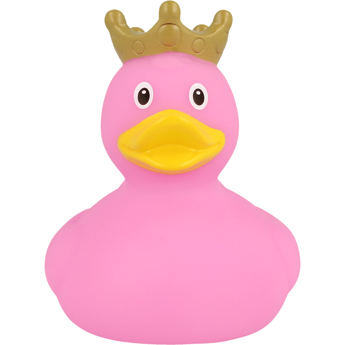 Badeend Duck with Crown Pink