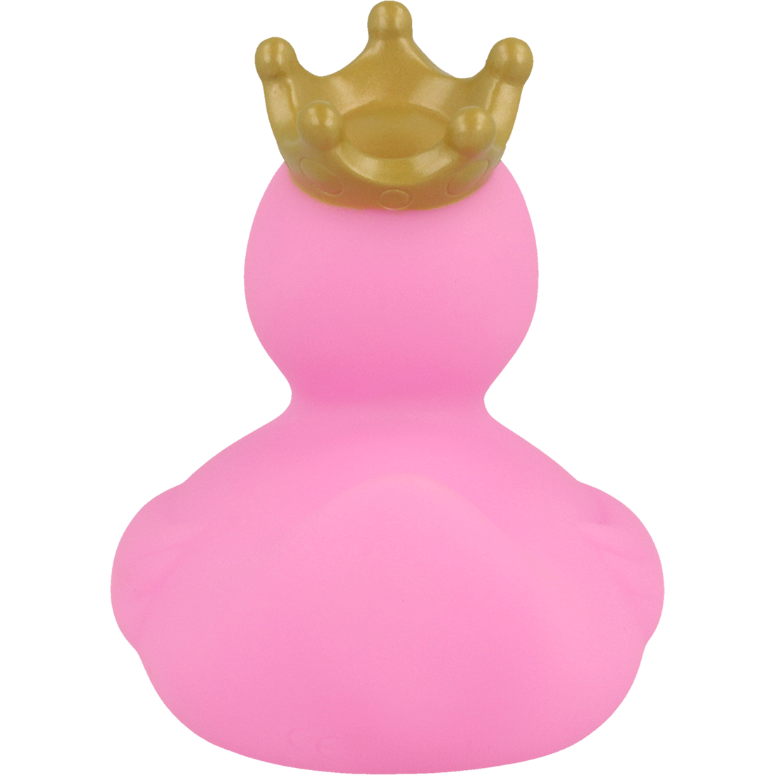Badeend Duck with Crown Pink